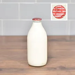 1 pint Homogenised Milk Glass Bottle